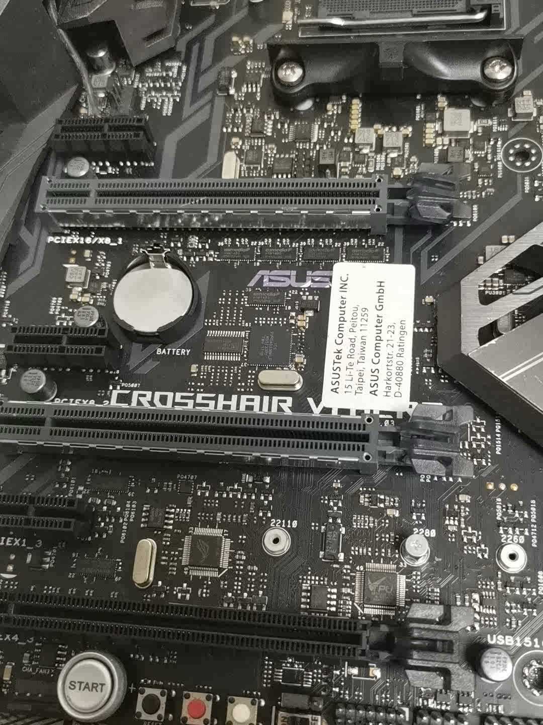 FOR ASUS ROG CROSSHAIR VI HERO 64GB AMD AM4 DDR4 Motherboard