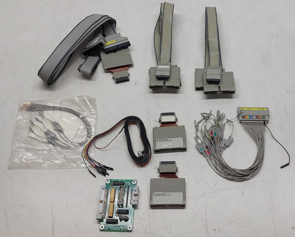 HP LOGIC ANALYSIS SYSTEM 16702A with Manual and cables included as shown