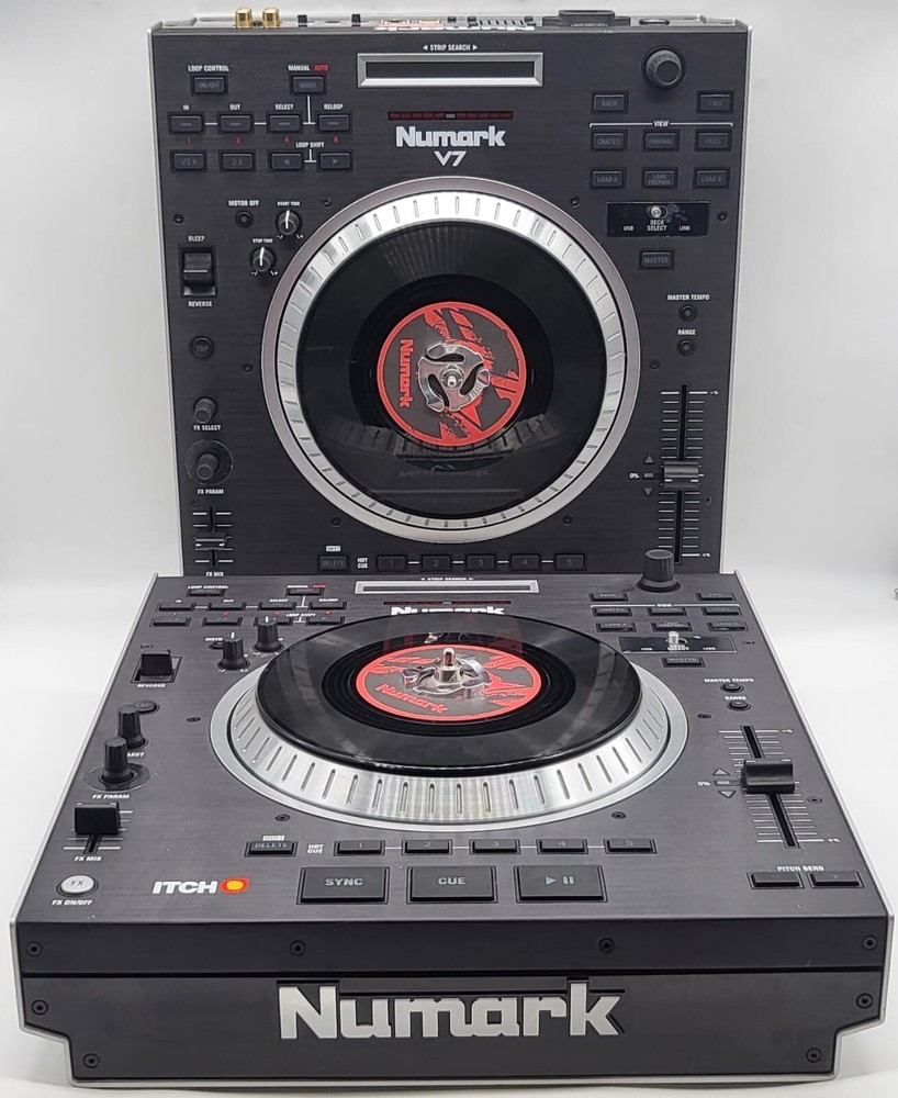 Numark V7 Motorized Turntable Software Controller Pair