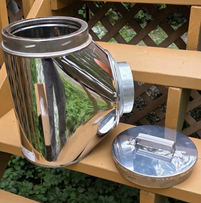 Duravent Duratech Simpson Tee with Cap 9567N 9567SS Stainless Steel - New