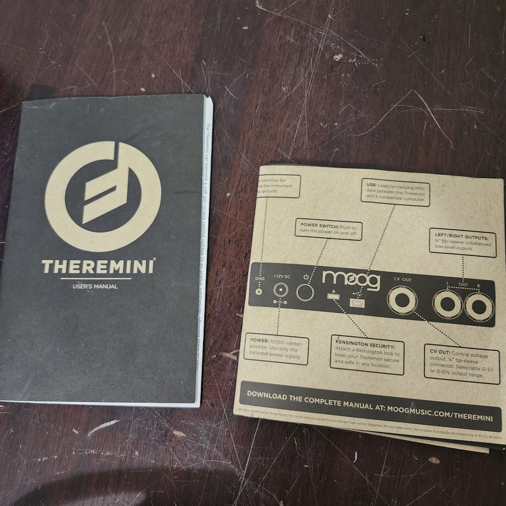 Moog Theremini White Synthesizer Module - EW-THEREMINI-01