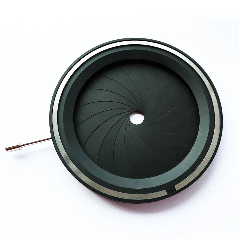 1PC Adjustable 4-60mm Mechanical Iris Aperture Diaphragm for Microscope/Camera