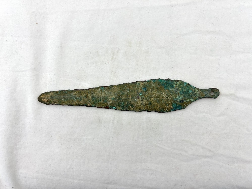 Ancient Bronze Age Roman Spear