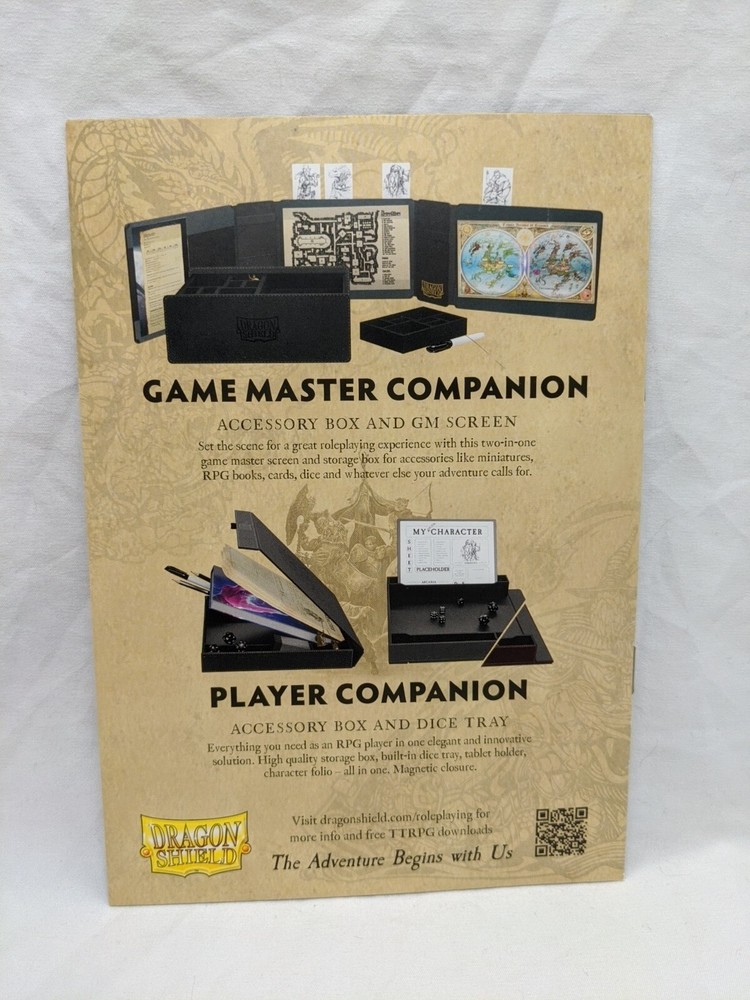 Dragon Shield The Pocket RPG Guide Catalog Booklet