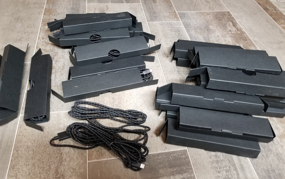 9ft Braided Micro USB Charging Cable For Microsoft Xbox One Elite Controller