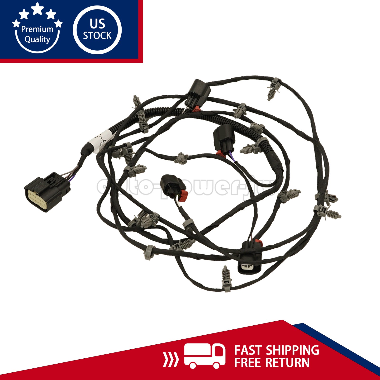 NEW 84075205 For 2016-2018 Camaro Front Bumper Grille Bumper Components-Harness