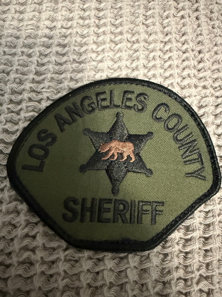 Los Angeles County Patch w/ hook SEB Subdued  LASD