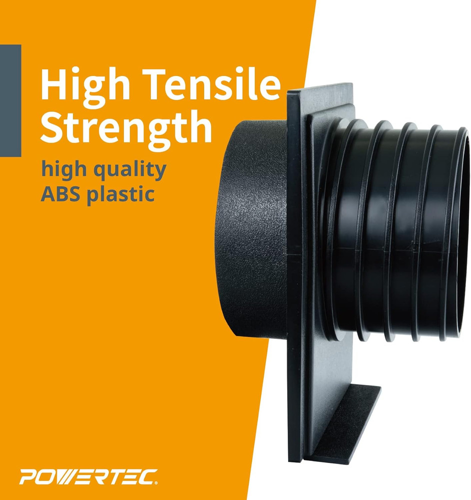 70287 4 Inch Blast Gate Dust Collection Quick Change Threaded/Non-Threaded Ends