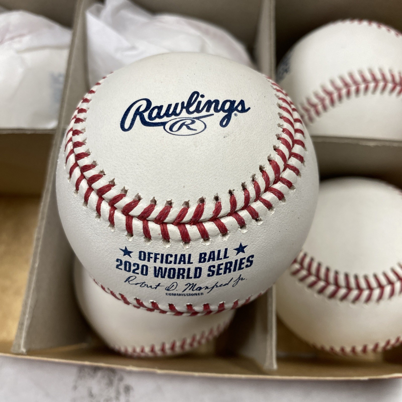 2020 Rawlings Official MLB World Series Baseball new