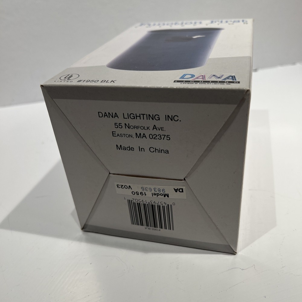 Dana Lighting Function First Collection Up Light 75 Watt Black 1950
