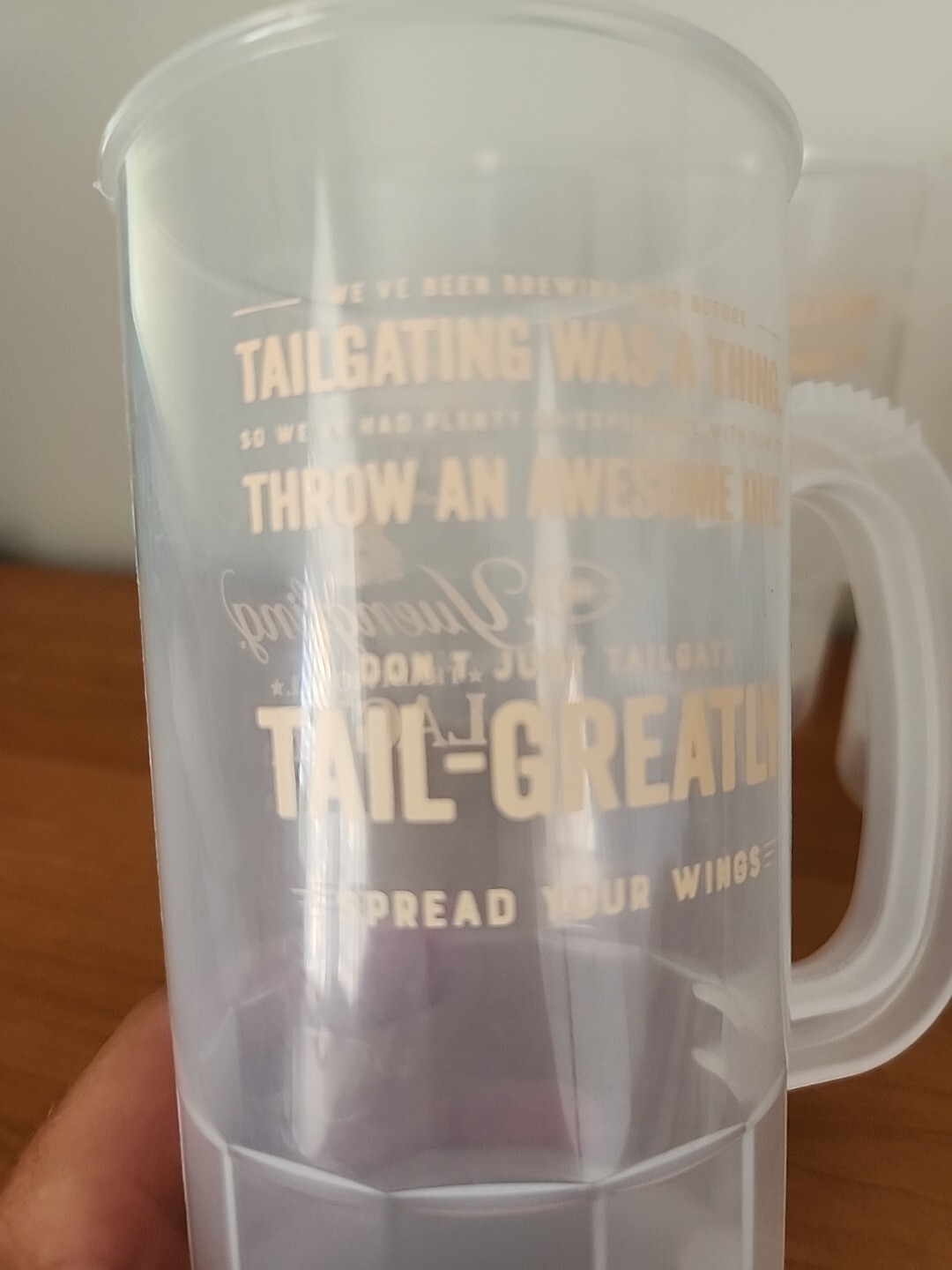 Lot of 4 Yuengling Lager Beer Mugs - Tailgating Tail-Greatly - Football - Party