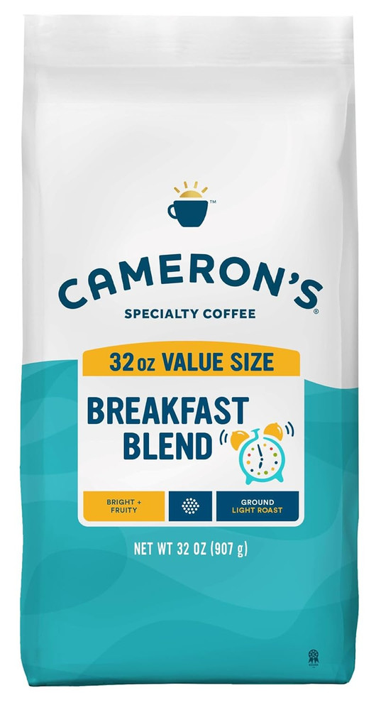 Roasted Ground Coffee Bag, Breakfast Blend, 32 Ounce