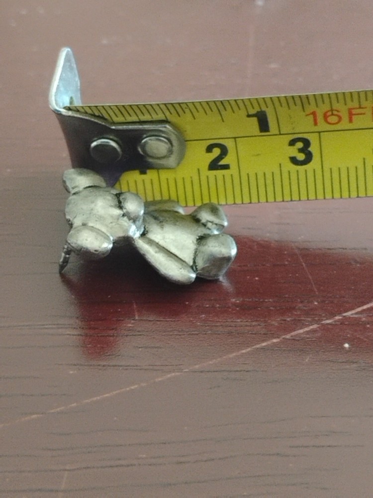 beercanite vintage teddy bear pin