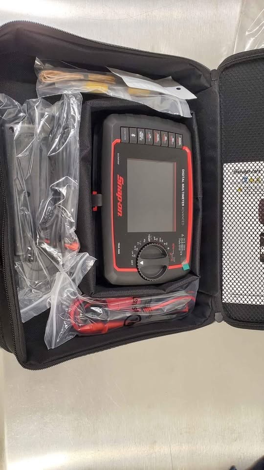 Snap-on Tools NEW Advanced Digital Multimeter Kit TRMS-APP EEDM596FK