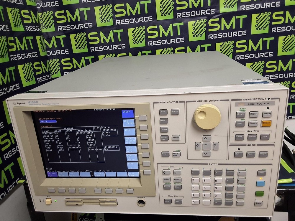 AGILENT 4155C SEMICONDUCTOR PARAMETER ANALYZER