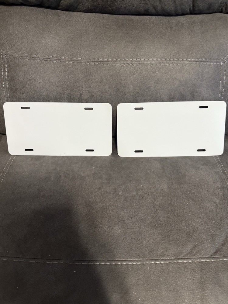 Kiss World Domination License Plates 2 Plates