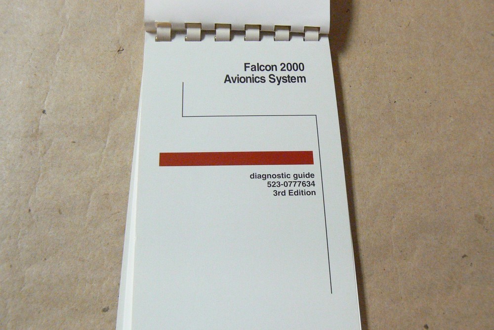 Rockwell Collins Falcon 2000 Avionics System Diagnostics Guide 3rd Edition