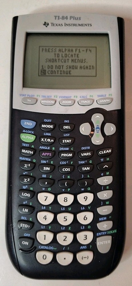 Texas Instruments TI-84 Plus Calculator W/ Cover Tested
