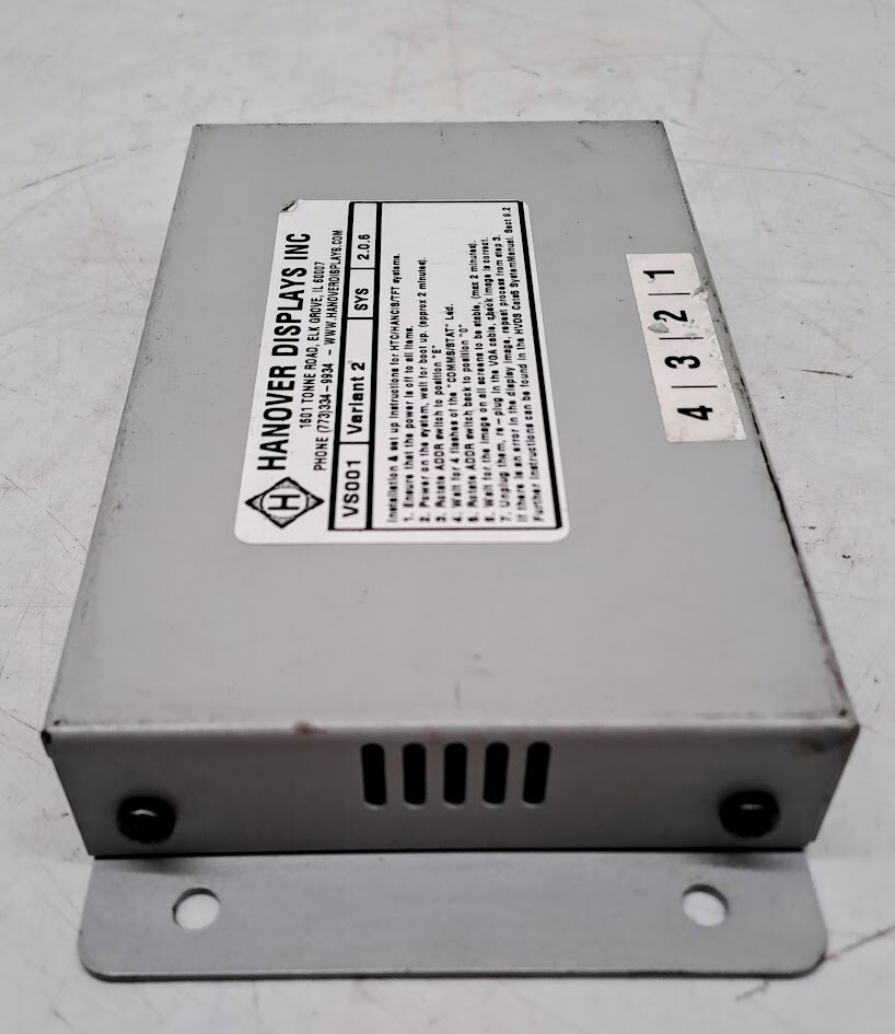 HANOVER DISPLAYS VS001 VIDEO DISTRIBUTION UNIT