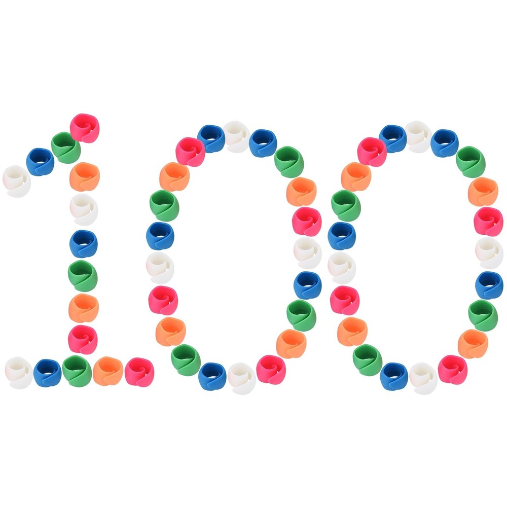 Simthread 100pcs Upgraded Thread Holder/Spool Huggers Compatible with Larger ...