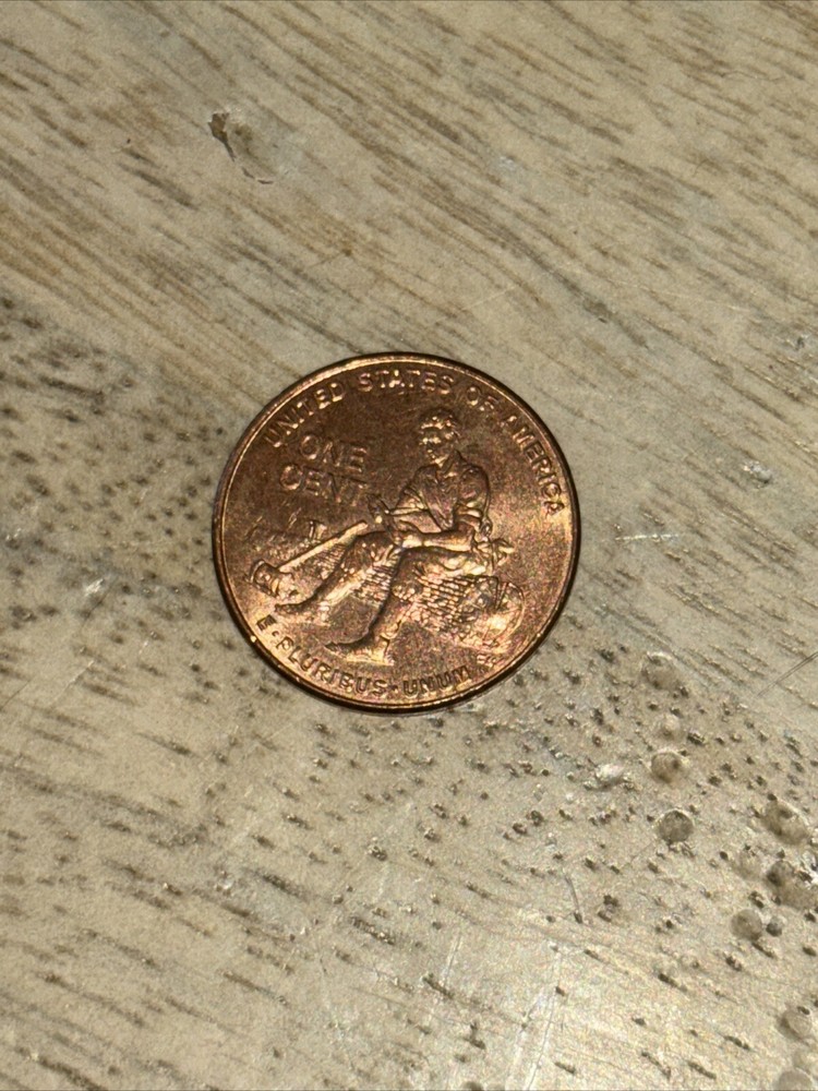Four Lincoln Cent Stamp Pennies 2009