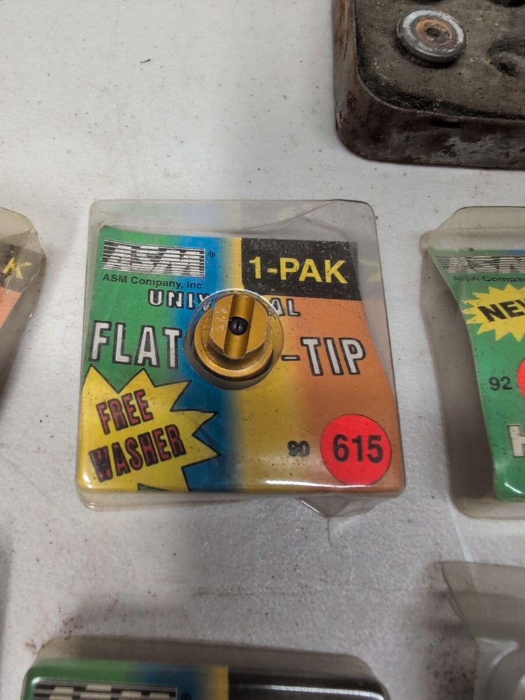 ASM Airless Spay Tip Universal Lot Graco Binks Devilbiss Alemite