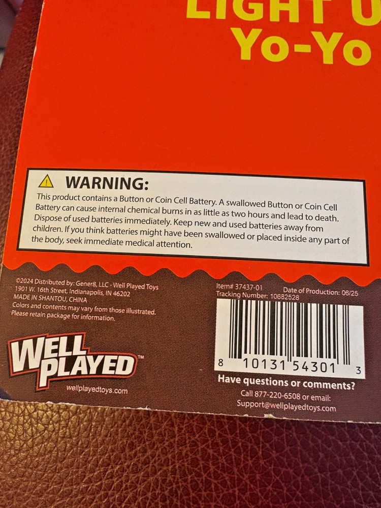 REESE’S YO-YO. New - Unbranded