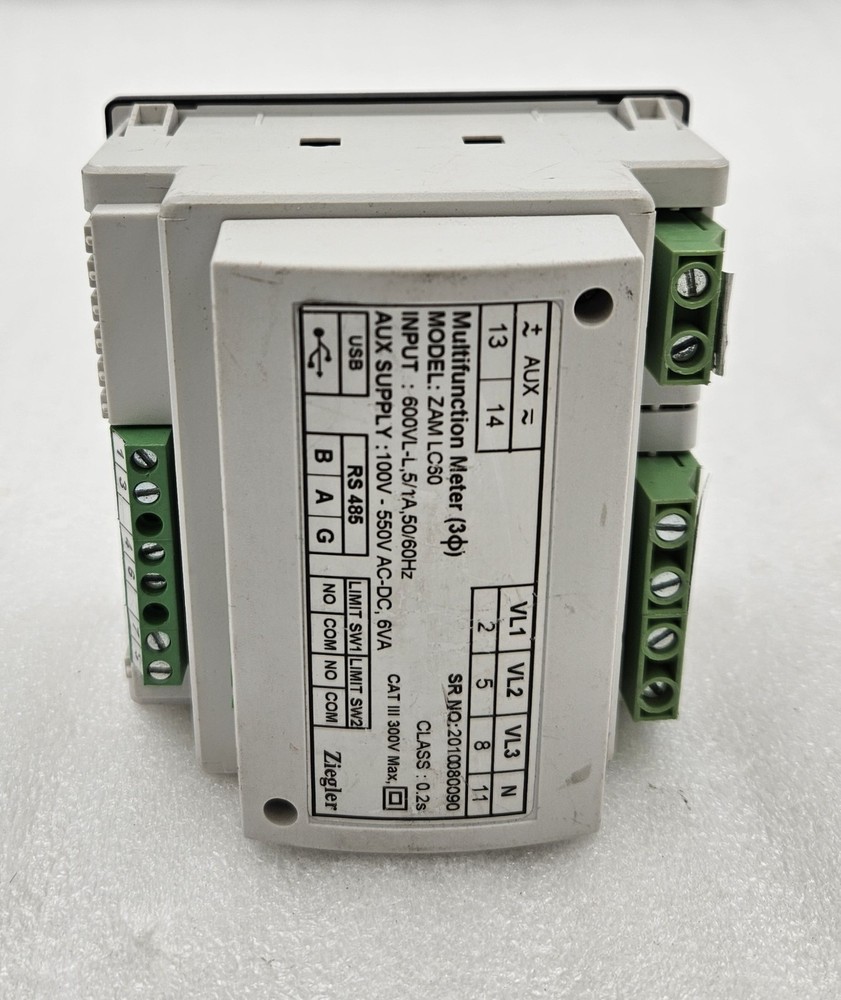 ZIEGLER ZAMLC60 MULTIFUCTION METER [FAST SHIPPING]