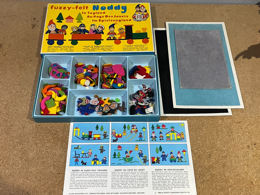 FUZZY FELT NODDY SET - FREE UK POSTAGE!!