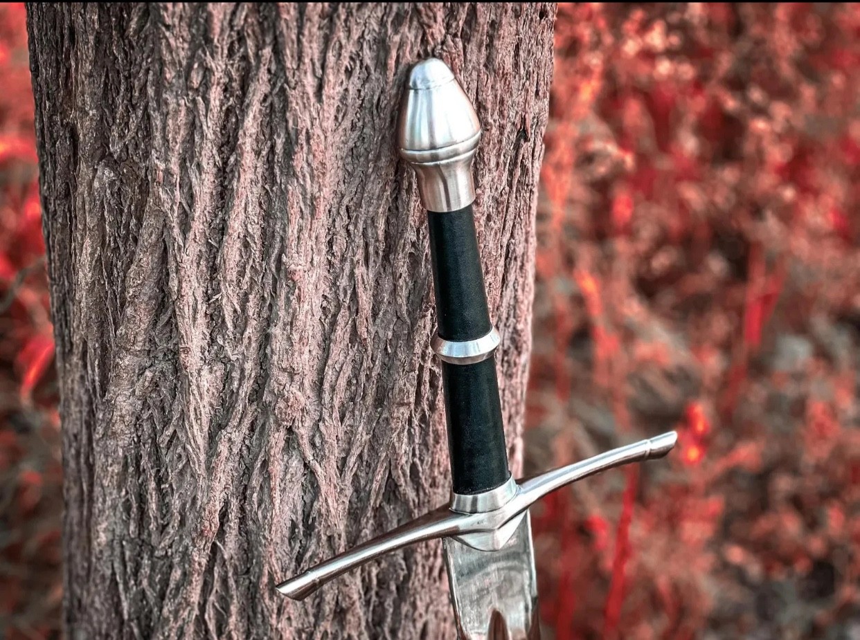 Handmade Hand Forged Carbon Steel Viking Sword, Battle Ready Medieval Sword,