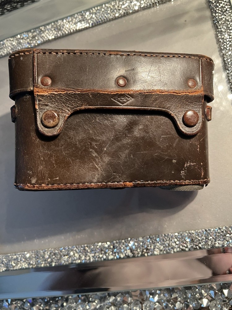 Konica Konirapid Rangefinder Camera with Original Leather Case