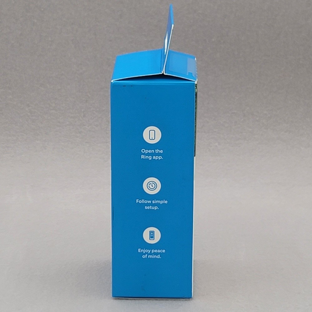 Ring Video Doorbell Wired Smart Home Security Camera Black