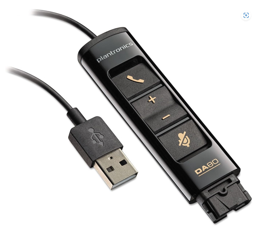 Plantronics DA80 201852-01 USB Audio Processor