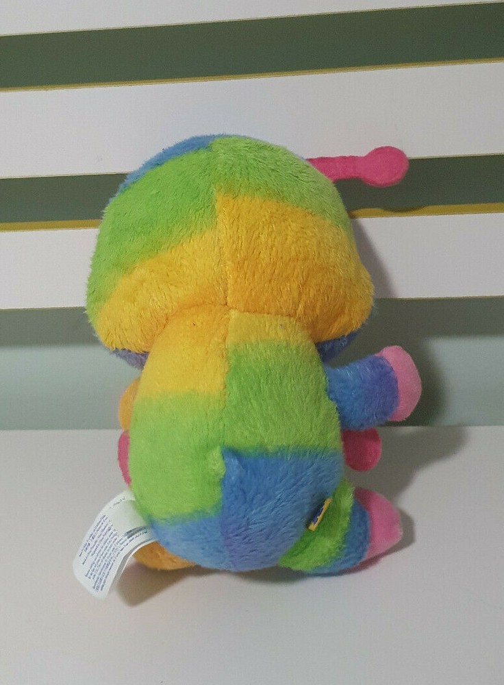 Build a Bear Workshop Buddies Smallfrys Rainbow Wiggles Caterpillar