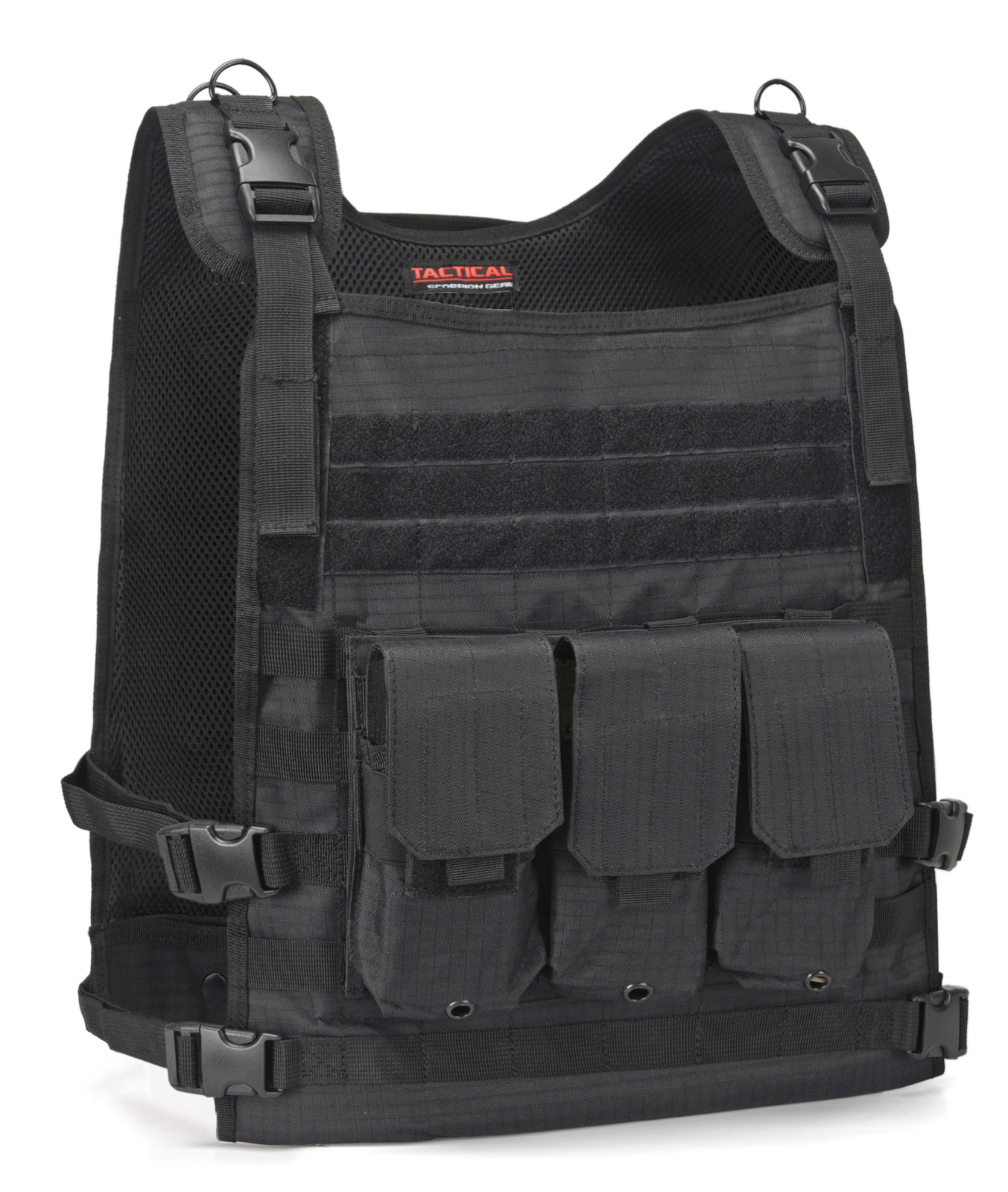 Tactical Scorpion Gear Level III+ / AR500 Body Armor Plates Wildcat Molle Vest