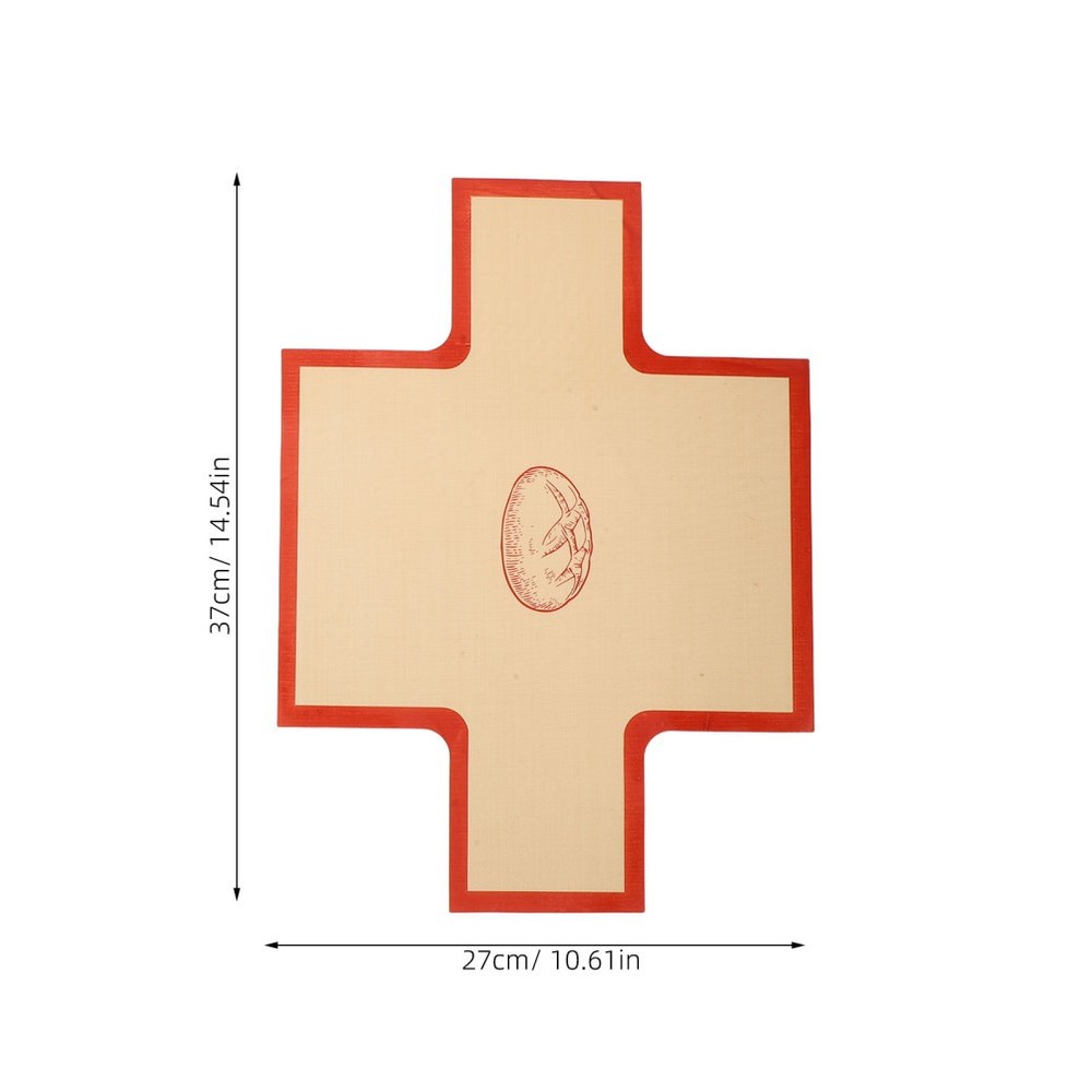 2 PCS High Temperature Resistant Silicone Baking Mat Cookie Bread