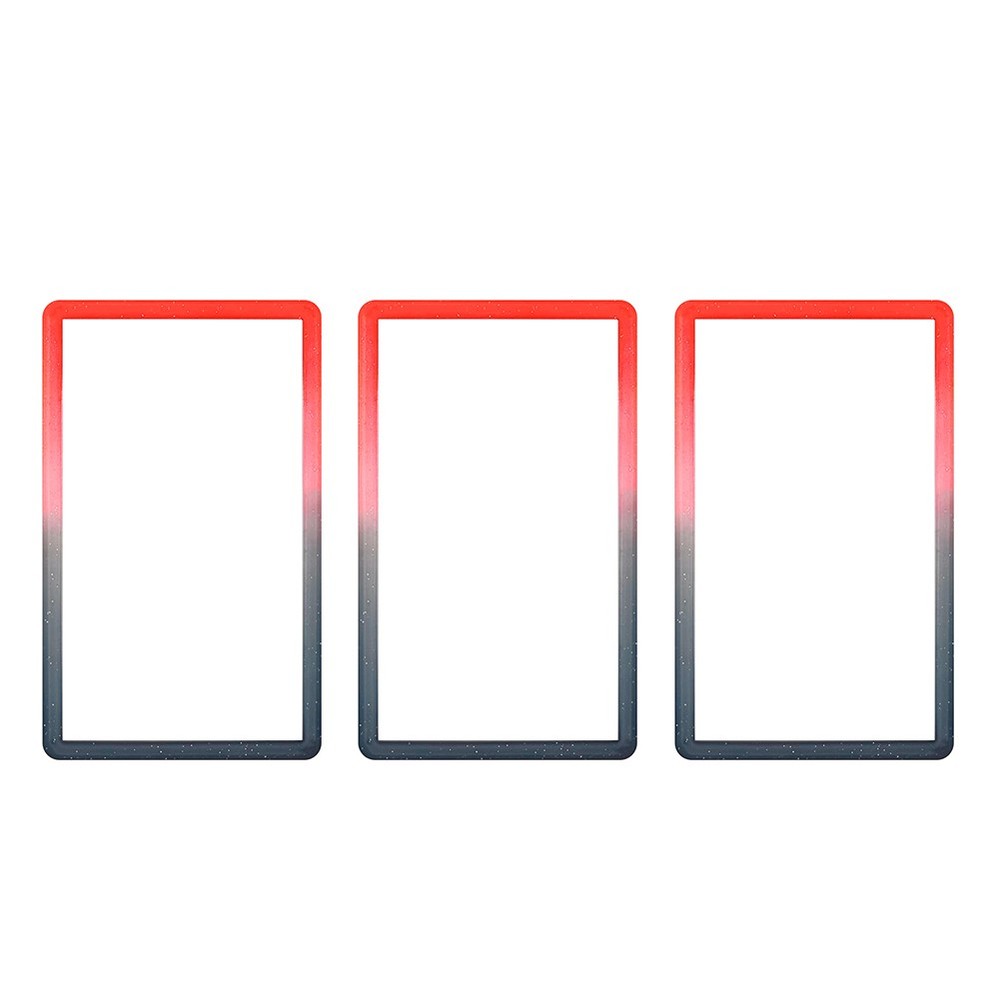 US 3PCS Gradient Slab Bumper Guard Protector TPU Stackable For PSA Graded Cards