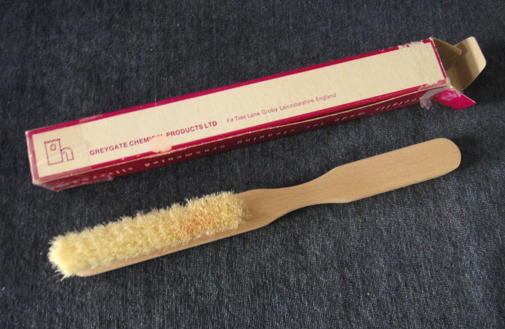 Greygate Silver Brush made in England