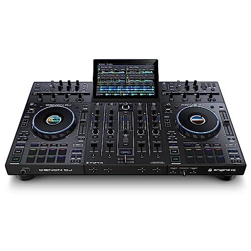 Denon DJ PRIME 4+ Standalone DJ Controller & Mixer with 4 Decks