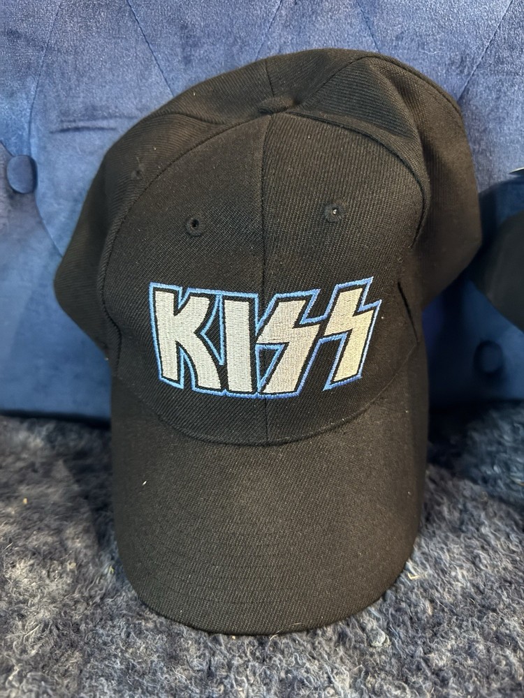 2 Kiss Hats-Rock The Nation 2004 Hat And Kiss Classic Rock Hat
