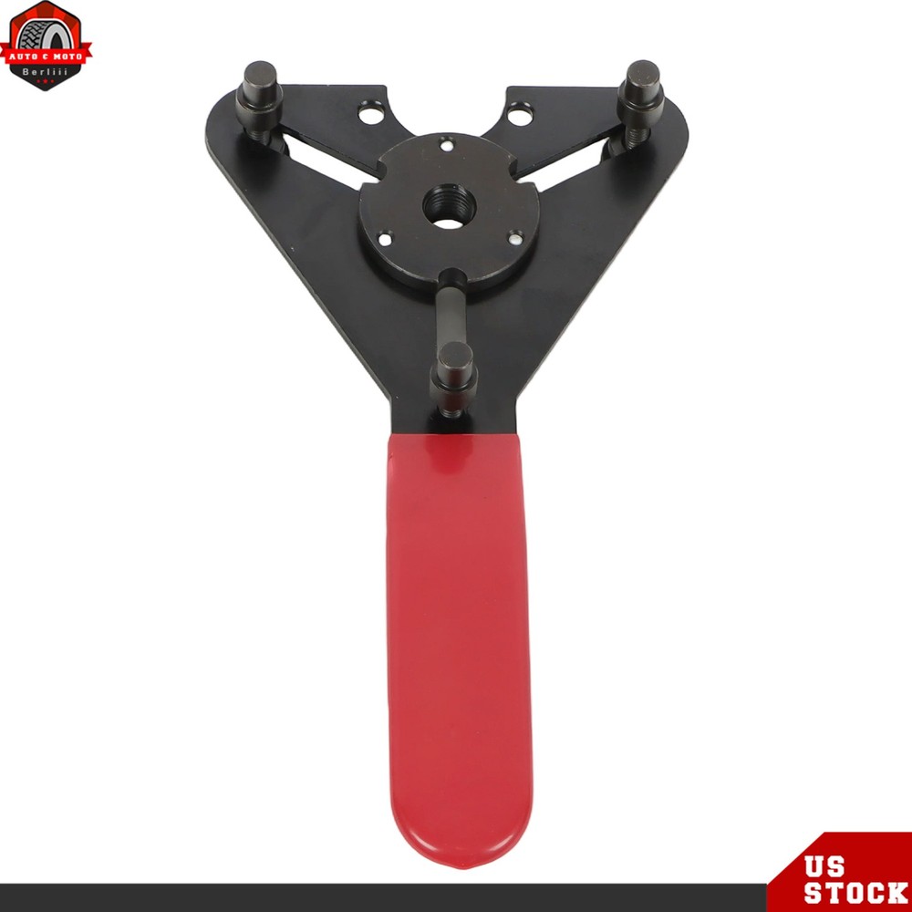 A/C Compressor Clutch Removal Installation Holding Tool Kit with Storage Case