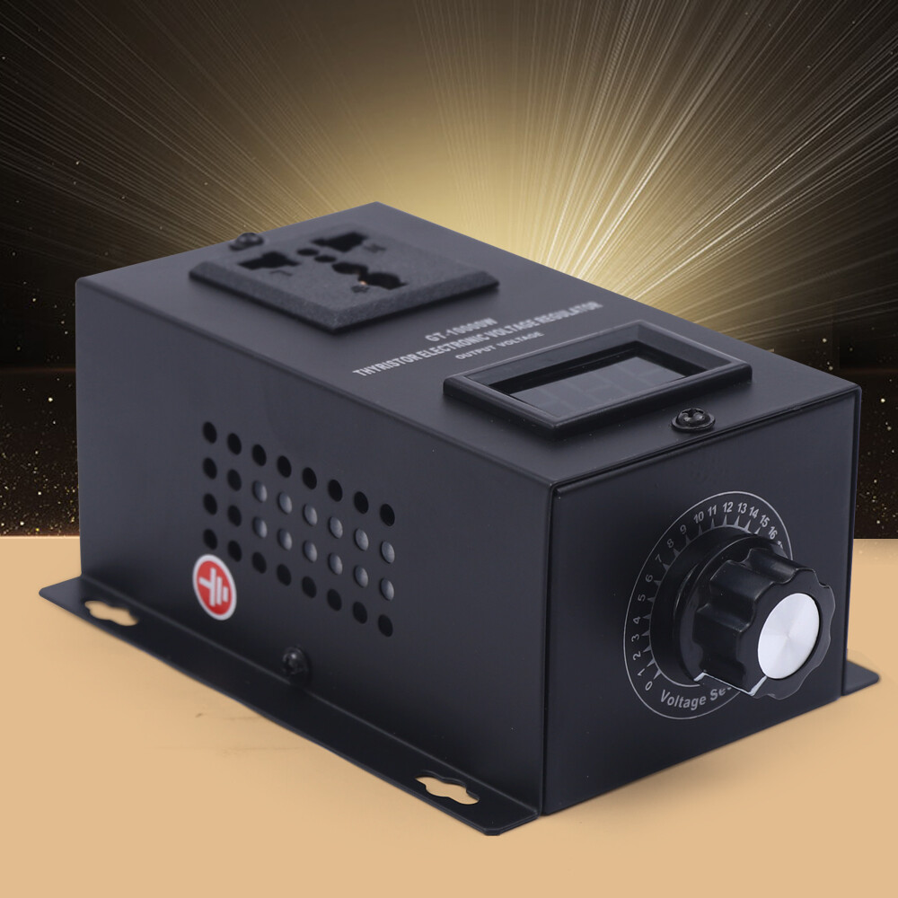 10000W Variable Voltage Regulator Dimmer Motor Speed Controller AC 110V SCR New