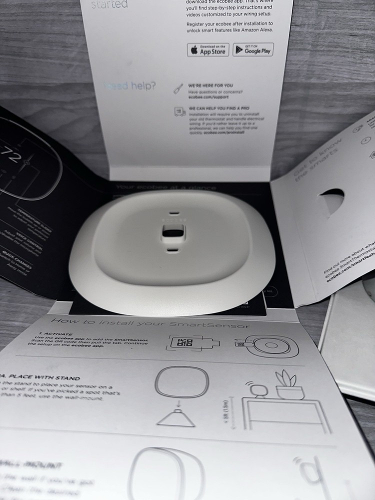 ecobee ECB402 Smart Thermostat & Sensor Bundle