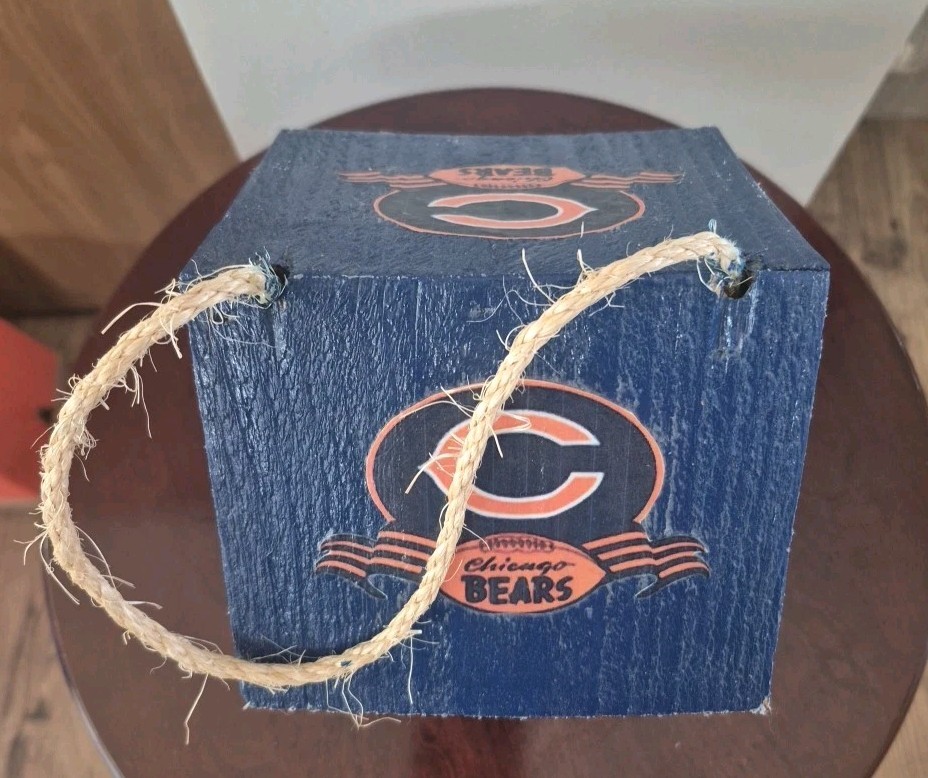 Chicago Bears Bird Feeder