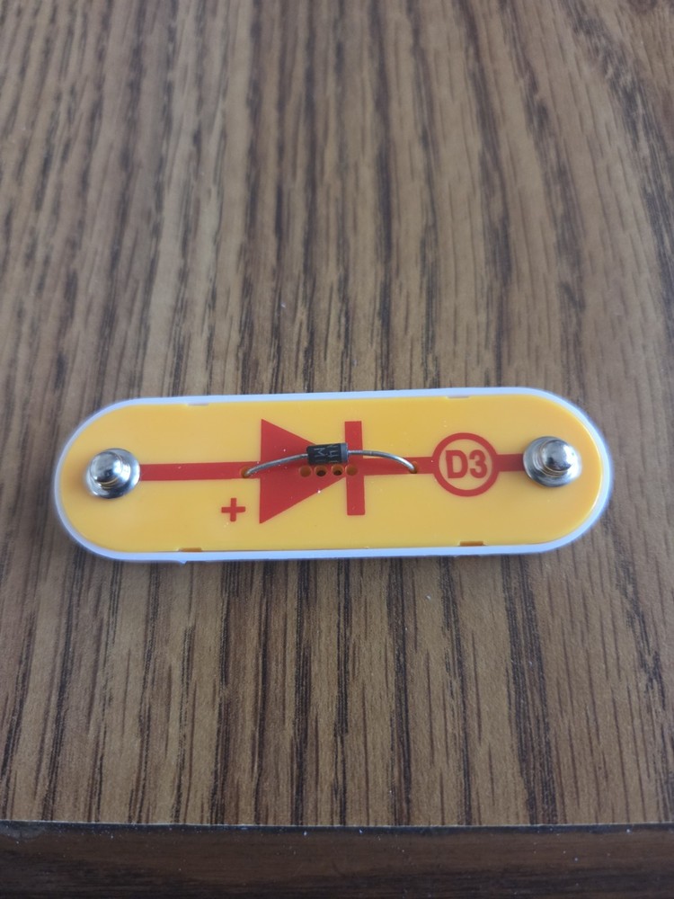 ELENCO Snap Circuits Replacement Part: Diode Unit (D3), Part # 6SCD3