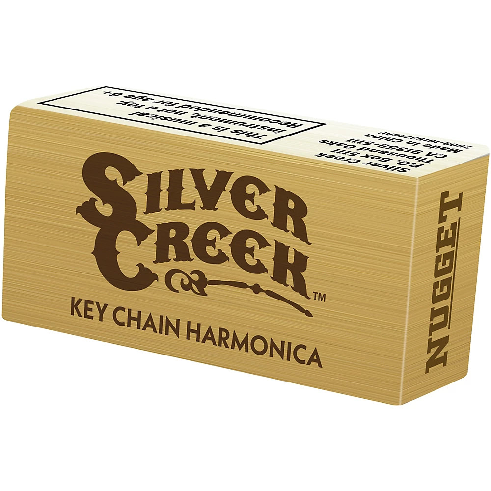 Silver Creek Harmonica Key Chain C