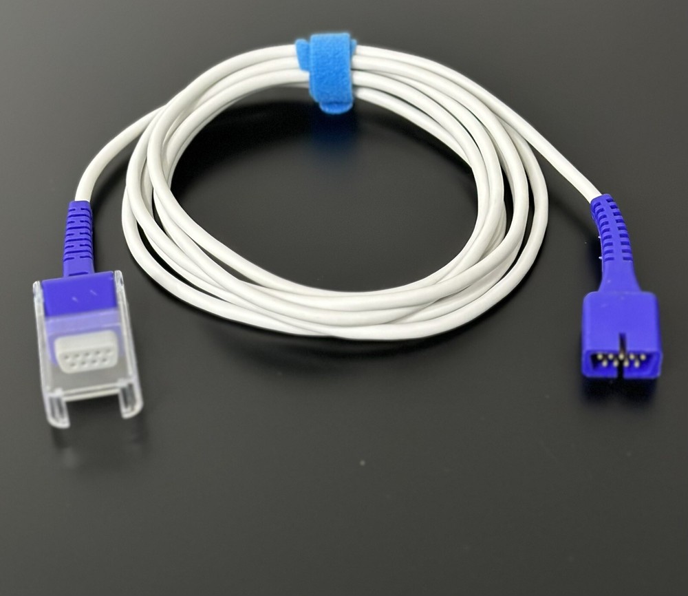 GE, Philips DEC-8 Adapter Extension SPO2 Cable Compatible- Same Day Shipping