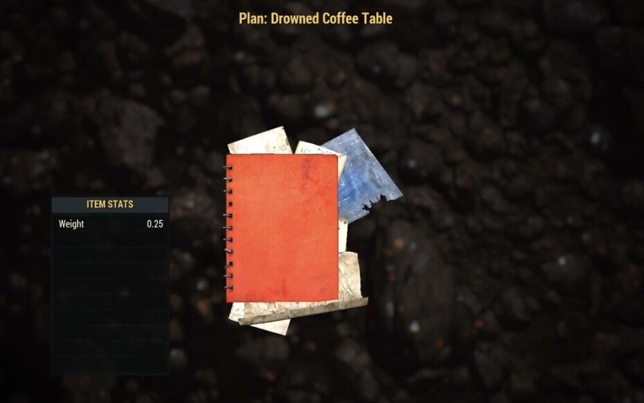 (Xbox) Drowned Coffee Table Plan