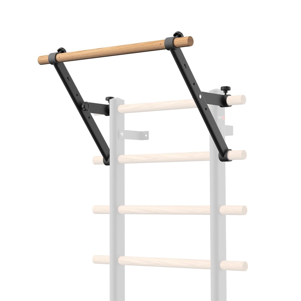 DHT Stall Bars & Pull-Up Bars - Wall Mounted Calisthenics Dip Bar Accessory -...