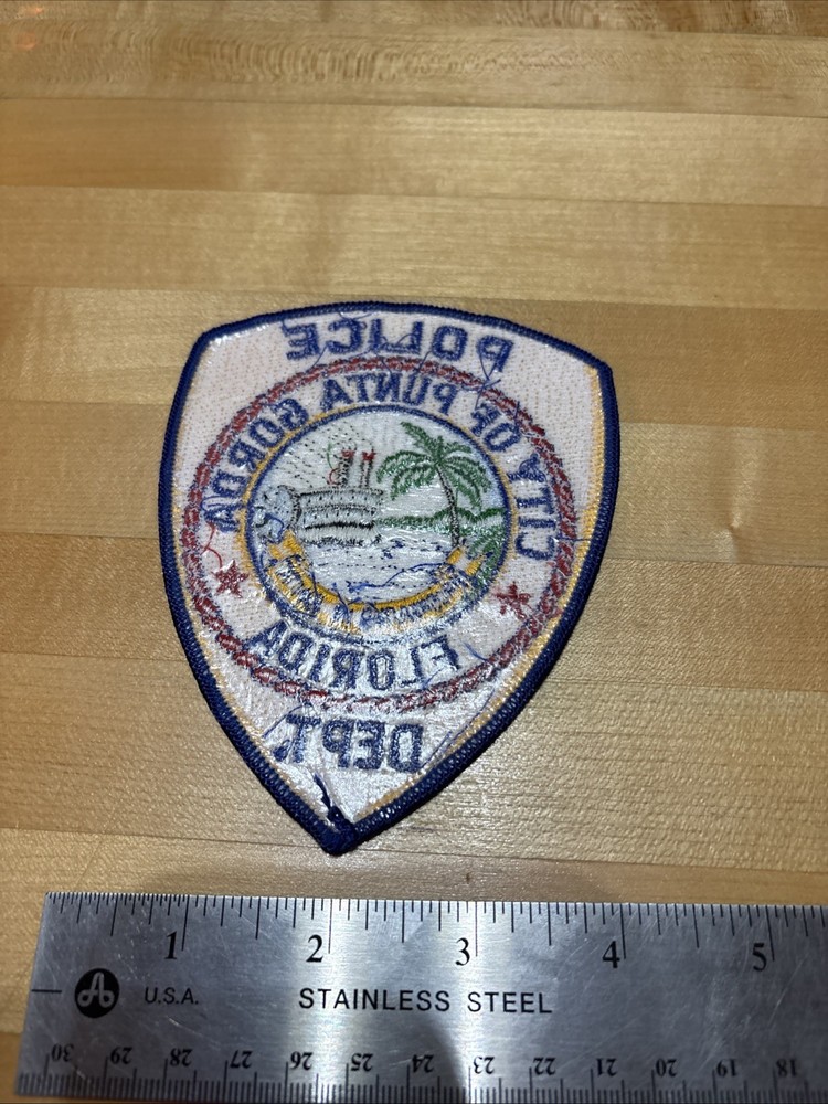 Punta Gorda Florida Police Patch